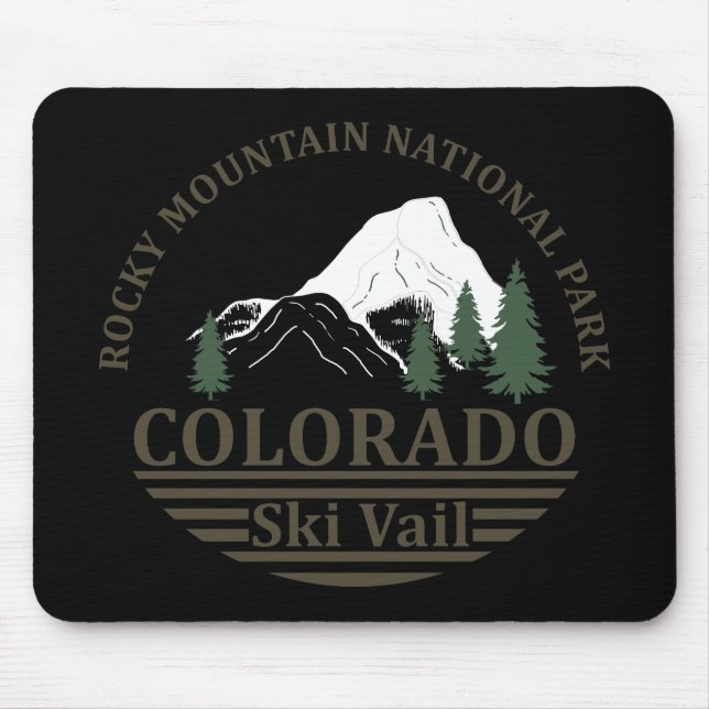 Colorado-Ski Mousepad (Vorne)