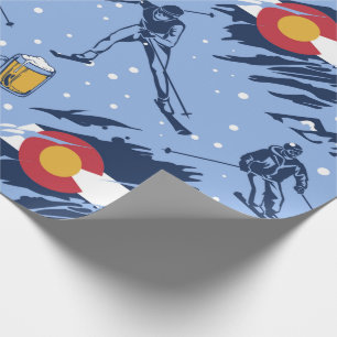 Colorado Ski & Snowboard Wrapper Geschenkpapier