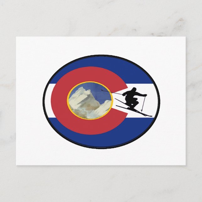 COLORADO SKI TIME POSTKARTE (Vorderseite)