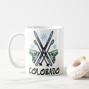 Colorado Skiing Kaffeetasse