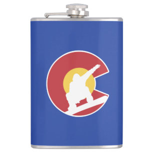 Colorado Snowboard Flachmann