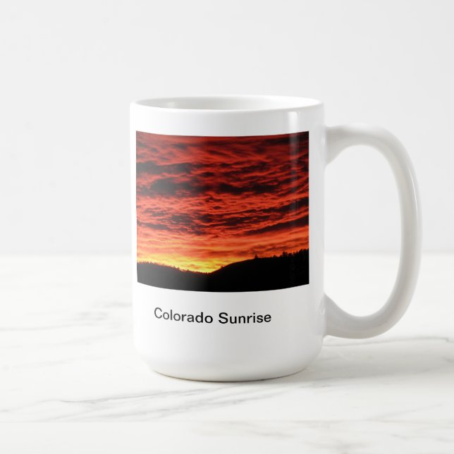 Colorado-Sonnenaufgang Tasse (Rechts)