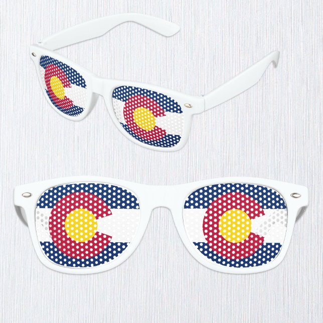 Colorado Sonnenbrille, Party Shades, Colorado Fahn Partybrille (Von Creator hochgeladen)