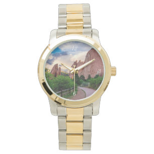 Colorado South Gateway Morgens Gold Watch Armbanduhr
