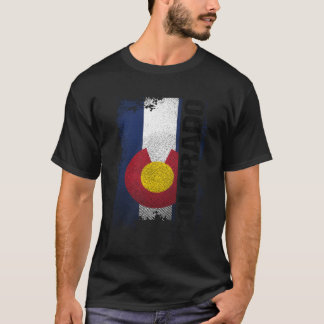 Colorado Souvenir State Flag Geschenk T-Shirt