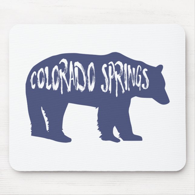 Colorado Springs Bear Mousepad (Vorne)
