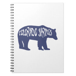 Colorado Springs Bear Notizblock