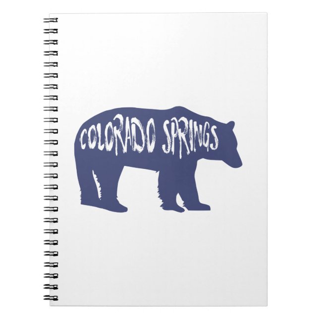 Colorado Springs Bear Notizblock (Vorderseite)