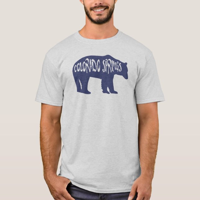 Colorado Springs Bear T-Shirt (Vorderseite)