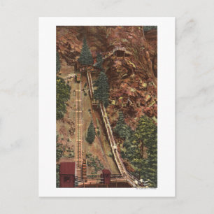 Colorado Springs, CO Postkarte