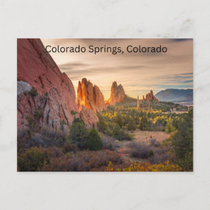 Colorado Springs, Colorado Postcard Postkarte