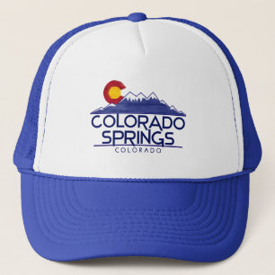 Colorado Springs Holzhut Berge Truckerkappe