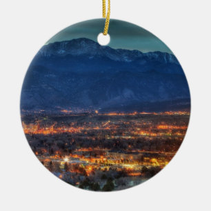 Colorado Springs Keramikornament
