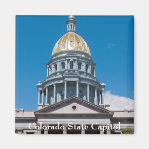 Colorado Staat Hauptstadt Dome und Portico Magnet
