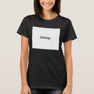 Colorado Staat Karte T-Shirt