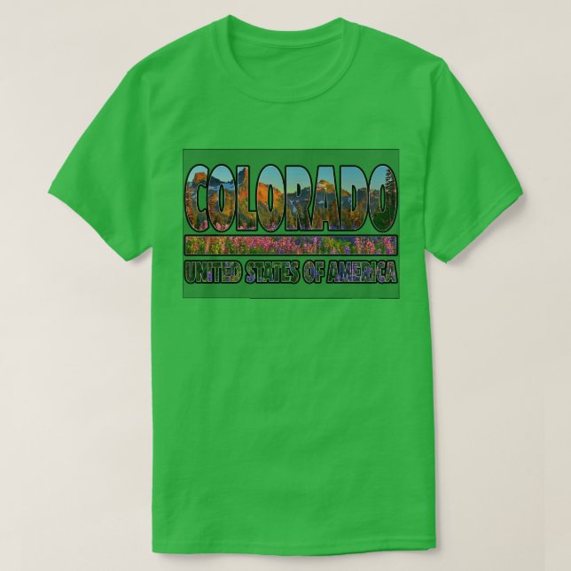 Colorado Staat T-Shirt (Design vorne)