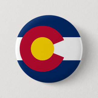 Colorado-Staats-Flagge Button