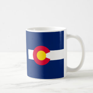 Colorado-Staats-Flaggen-Entwurf Kaffeetasse