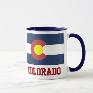 COLORADO: Staatsflagge Colorado Tasse