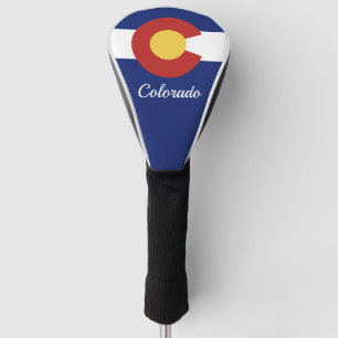 Colorado-Staatsflagge personalisierter Golfspieler Golf Headcover