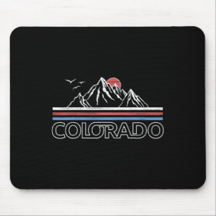 Colorado State Flag T-Shirt Rocky Mountains S Mousepad