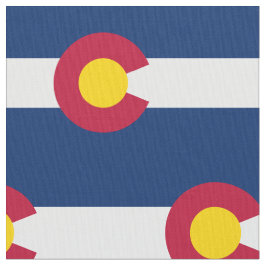 Colorado State Flag Wiederholungsmuster Stoff