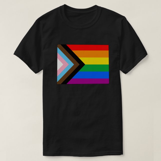 Colorado State Pride LGBTQ Progress Pride T-Shirt (Design vorne)