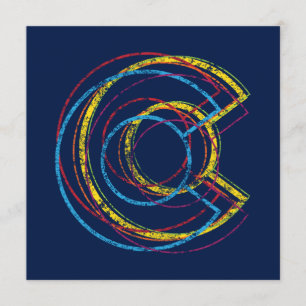 Colorado Stolz verschwommen Einladung