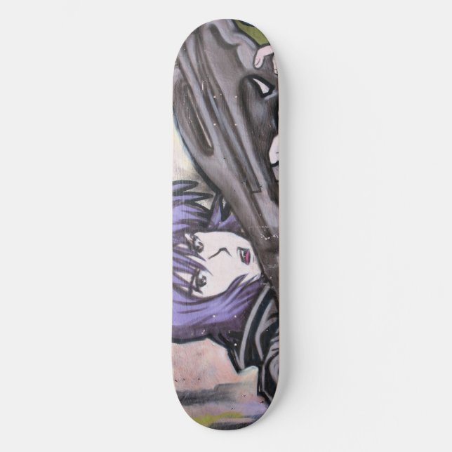 Colorado Street Art Cartoon Skateboard (Vorderseite)