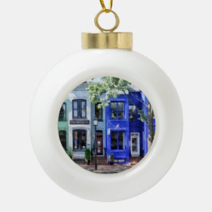 Colorado Street Keramik Kugel-Ornament