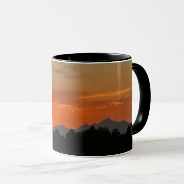 "Colorado Sunset 2025" (11 oz.) Kombinations Tasse (VorderseiteRechts)