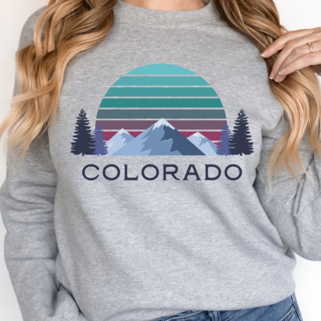 Colorado Sunset Sweatshirt, Travel Sweatshirt (Von Creator hochgeladen)