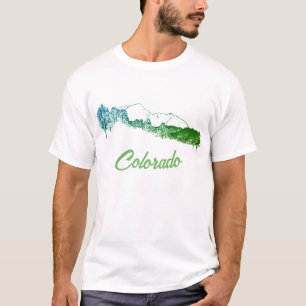 Colorado T-Shirt Colorado Bergsilhouette II