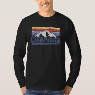 Colorado T-Shirt - Retro Vintage Berge Landschaft