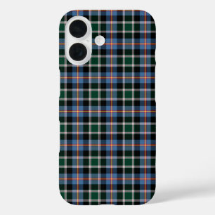 Colorado Tartan Light Blue und Black Kariert iPhone 16 Hülle