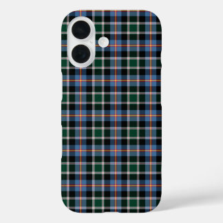 Colorado Tartan Light Blue und Black Kariert iPhone 16 Hülle