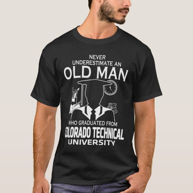 Colorado Technische Universität Graduate Man Shirt (Vorderseite)