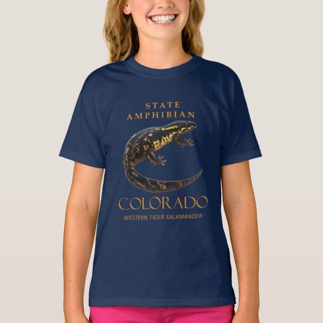 Colorado Territory Amphibian The Western Tiger  T-Shirt (Vorderseite)