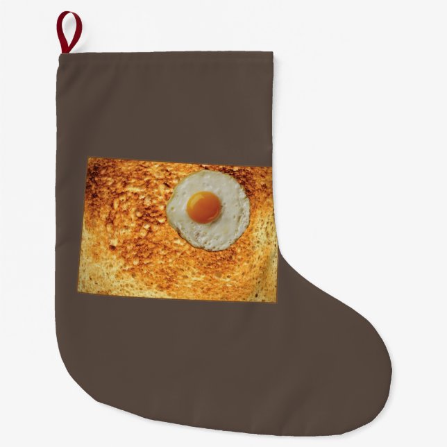 Colorado Toast & Egg Großer Weihnachtsstrumpf (Vorderseite)