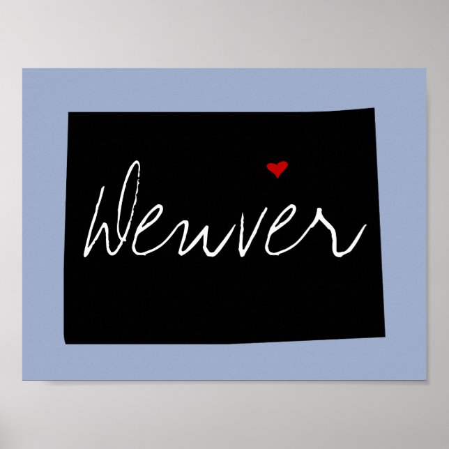 Colorado Town Poster (Vorne)