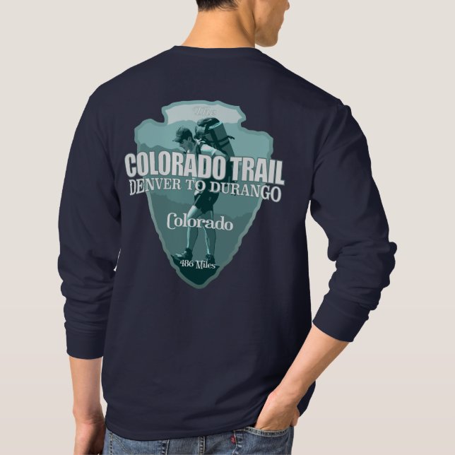 Colorado Trail (arrowhead T) T-Shirt (Rückseite)