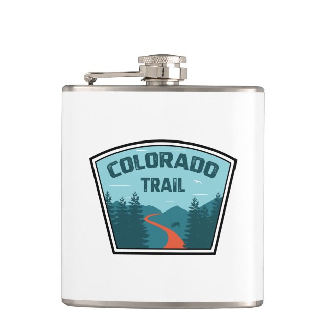 Colorado Trail Flachmann (Vorderseite)