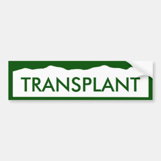 Colorado-TRANSPLANTATION Autoaufkleber