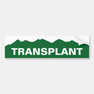 COLORADO-TRANSPLANTATION AUTOAUFKLEBER