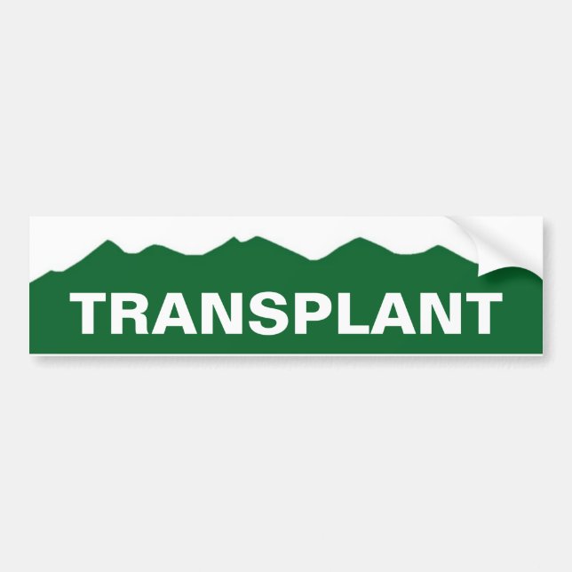 COLORADO-TRANSPLANTATION AUTOAUFKLEBER (Vorne)