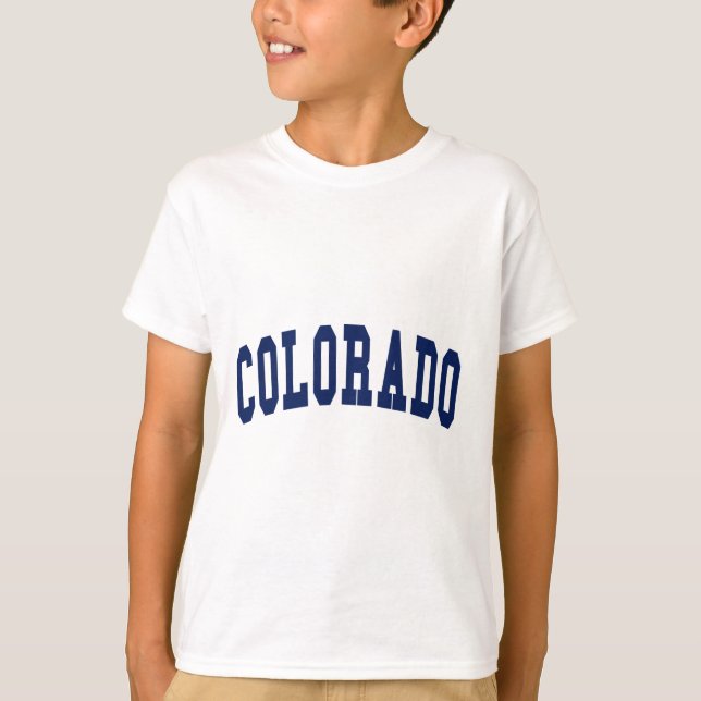 Colorado-Uni T-Shirt (Vorderseite)