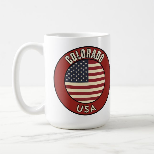 Colorado United States Kaffeetasse (Links)