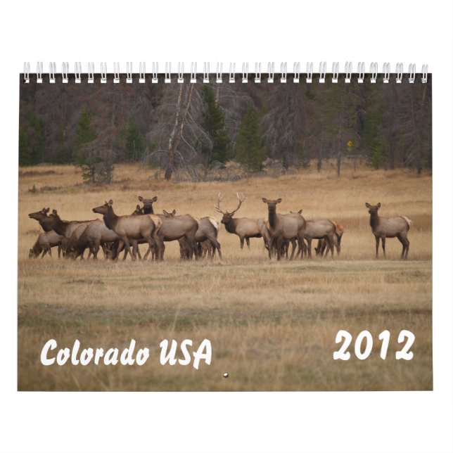 Colorado USA Calendar Kalender (Titelbild)