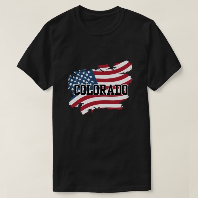 Colorado USA T-Shirt (Design vorne)