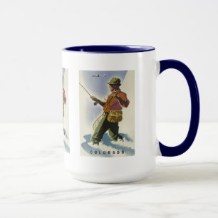 Colorado USA Vintage Travel Tasse